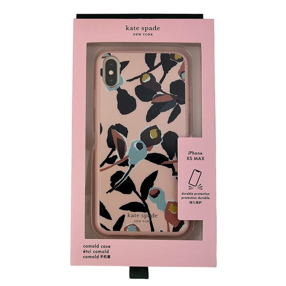 Kate Spade New York Paper Rose iPhone Xs Max Case, Pink Multi